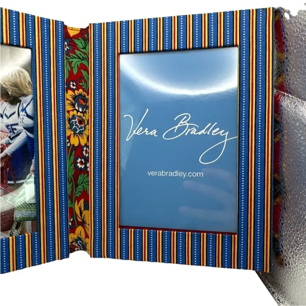 NWOT VERA BRADLEY Quilted Cotton Picture Frame